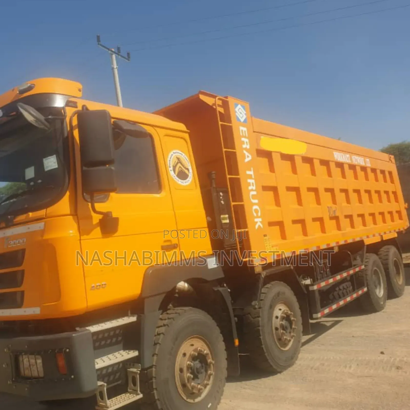 Shacman Dumper Reg #. EGN