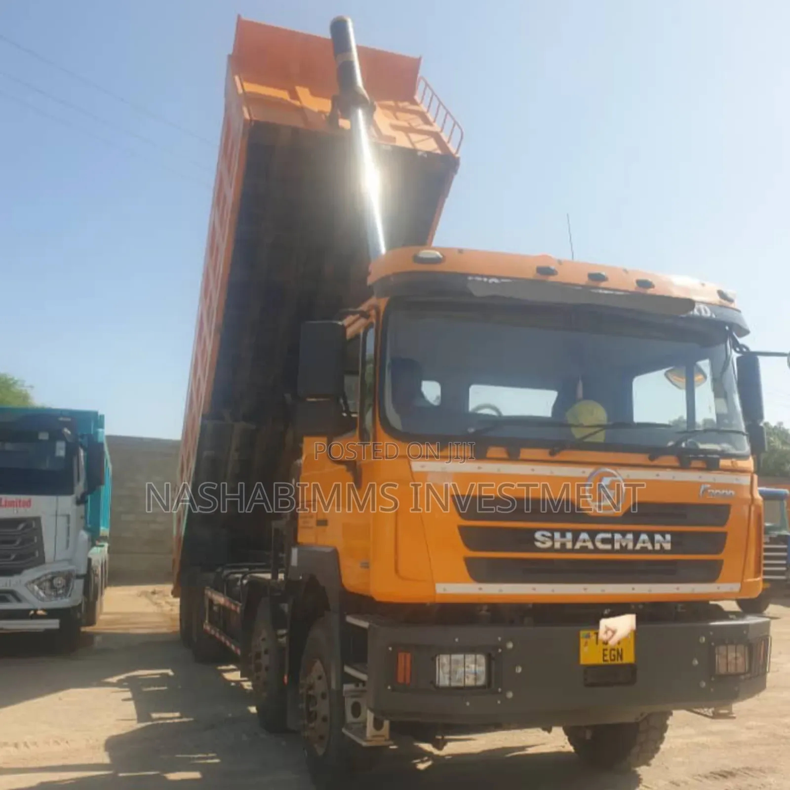 Shacman Dumper Reg #. EGN