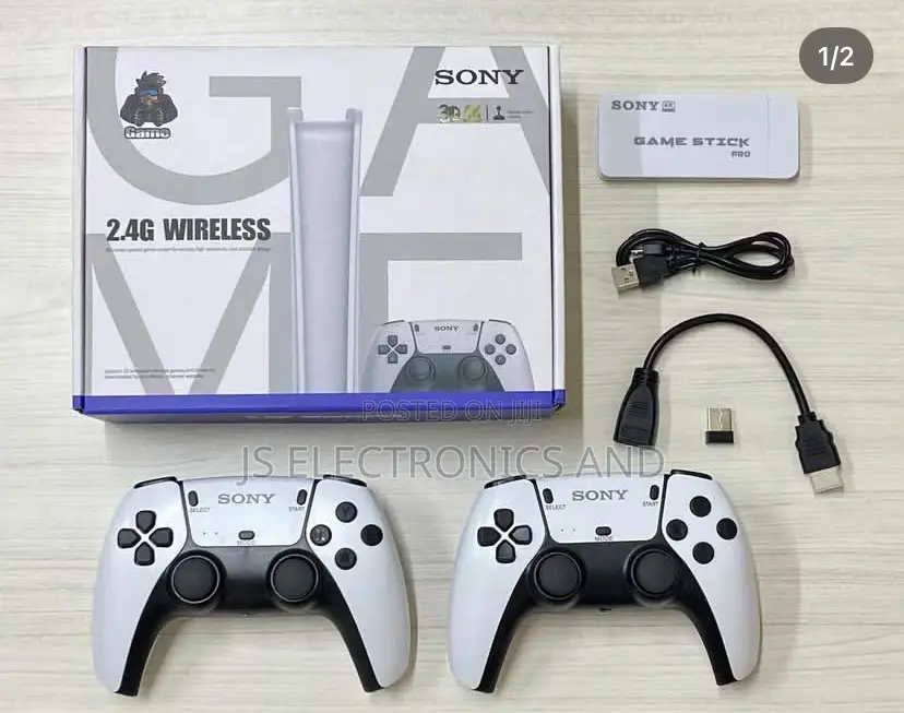 2.4 G Wireless Game Ina Kuja Na Pad Mbili Ni Imara Sana