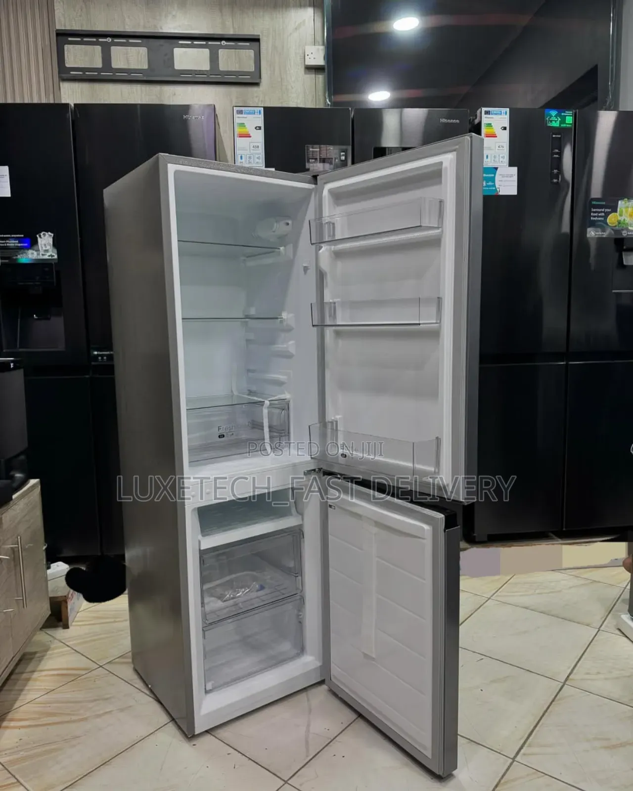 Midea Refrigerator 175l With Bottom Freezer