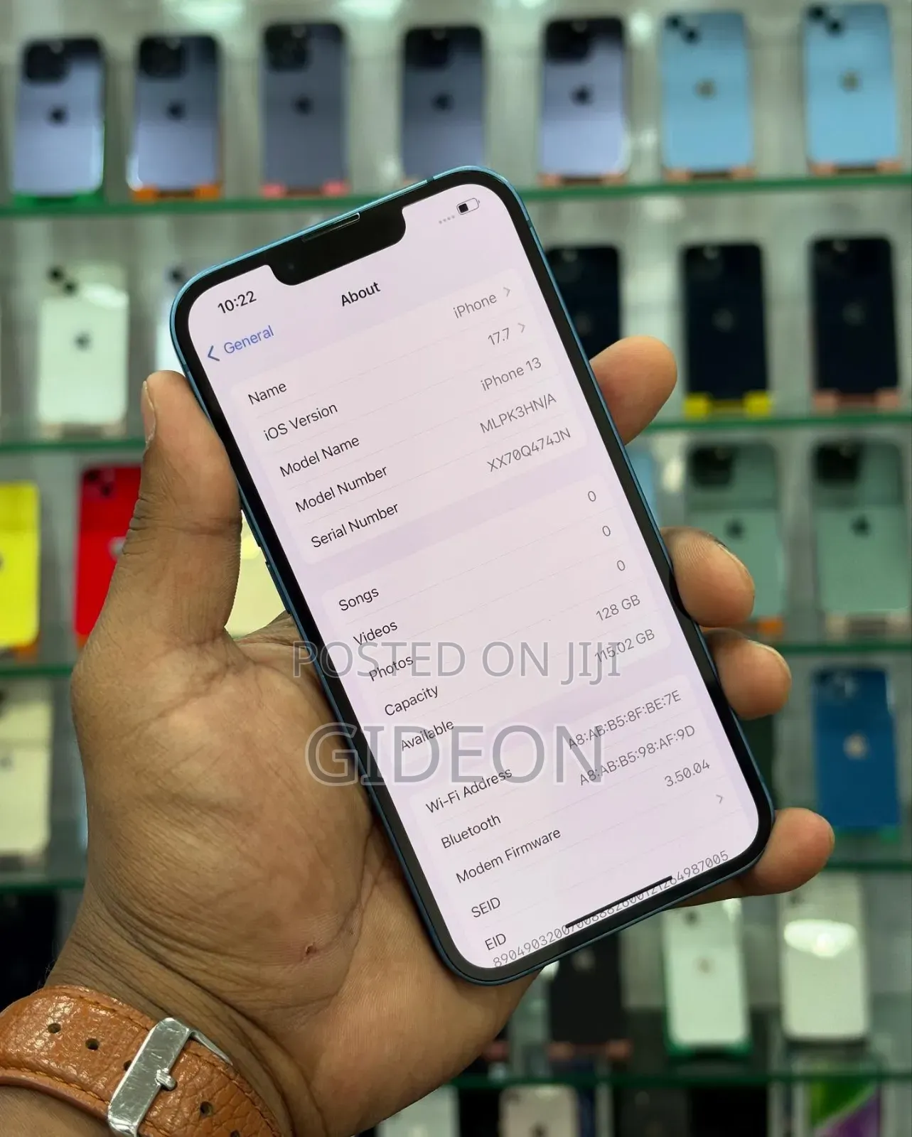 New Apple iPhone 13 128 GB Blue