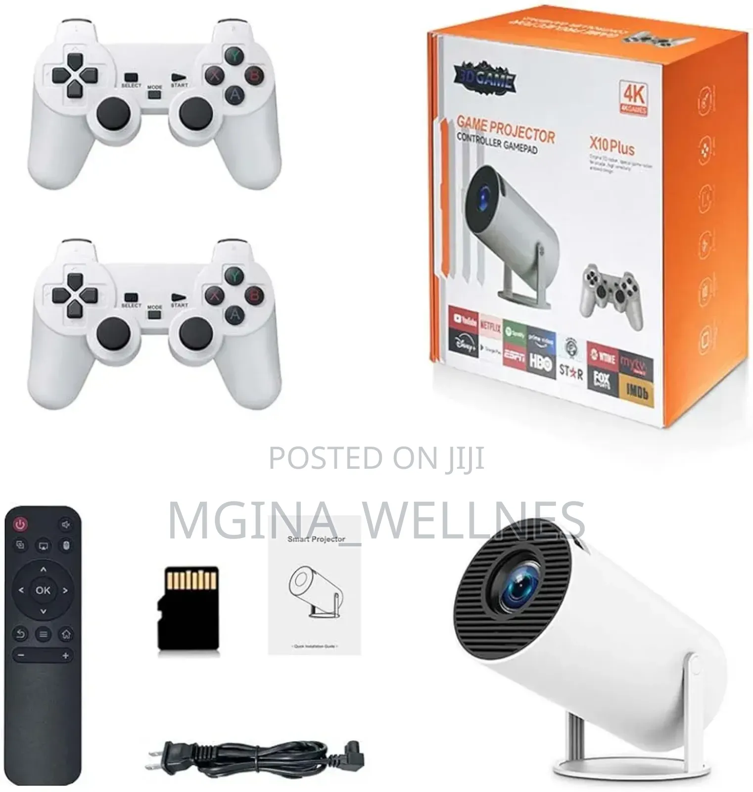 Retro X10 PLUS Game Projector