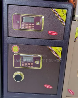 Double Door Safebox 140kg Digital Locking System Fireproof