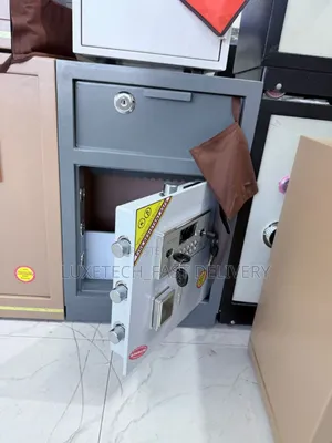 Digital Deposit Cash Drop Lock Money Counting Safebox