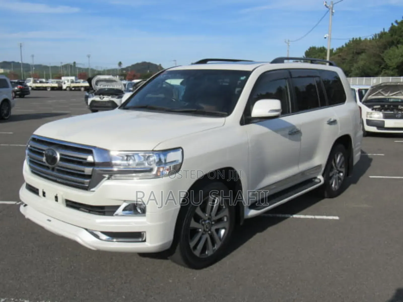 Toyota Land Cruiser 4.6 V8 ZX 2019 White