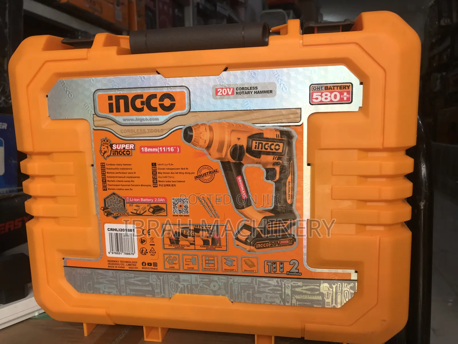 Ingco Codless Rotary Hammer