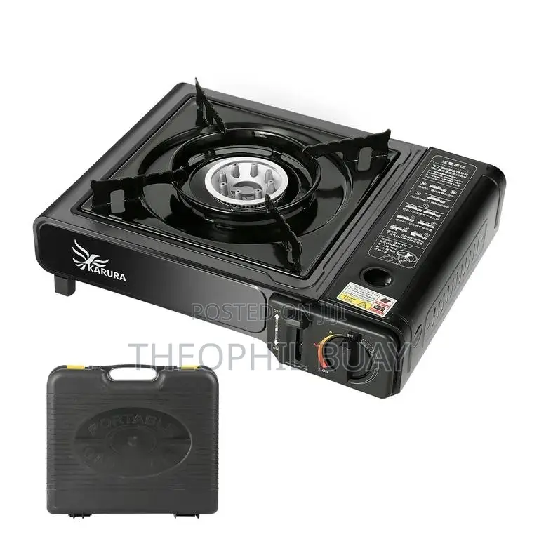 Portable Gas Stove With Butane Gas Bottle