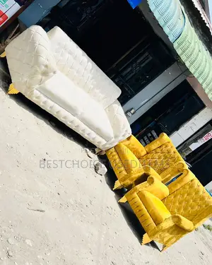 Sofa Set Used 3:1:1 Bado Ni Mpya Exchange Inaruhusiwa