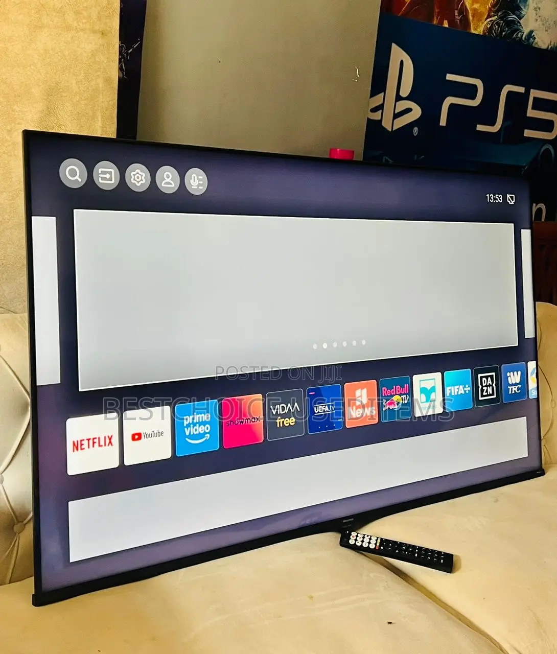 HISENSE INCH 58” Clean Sana Remote Ipo