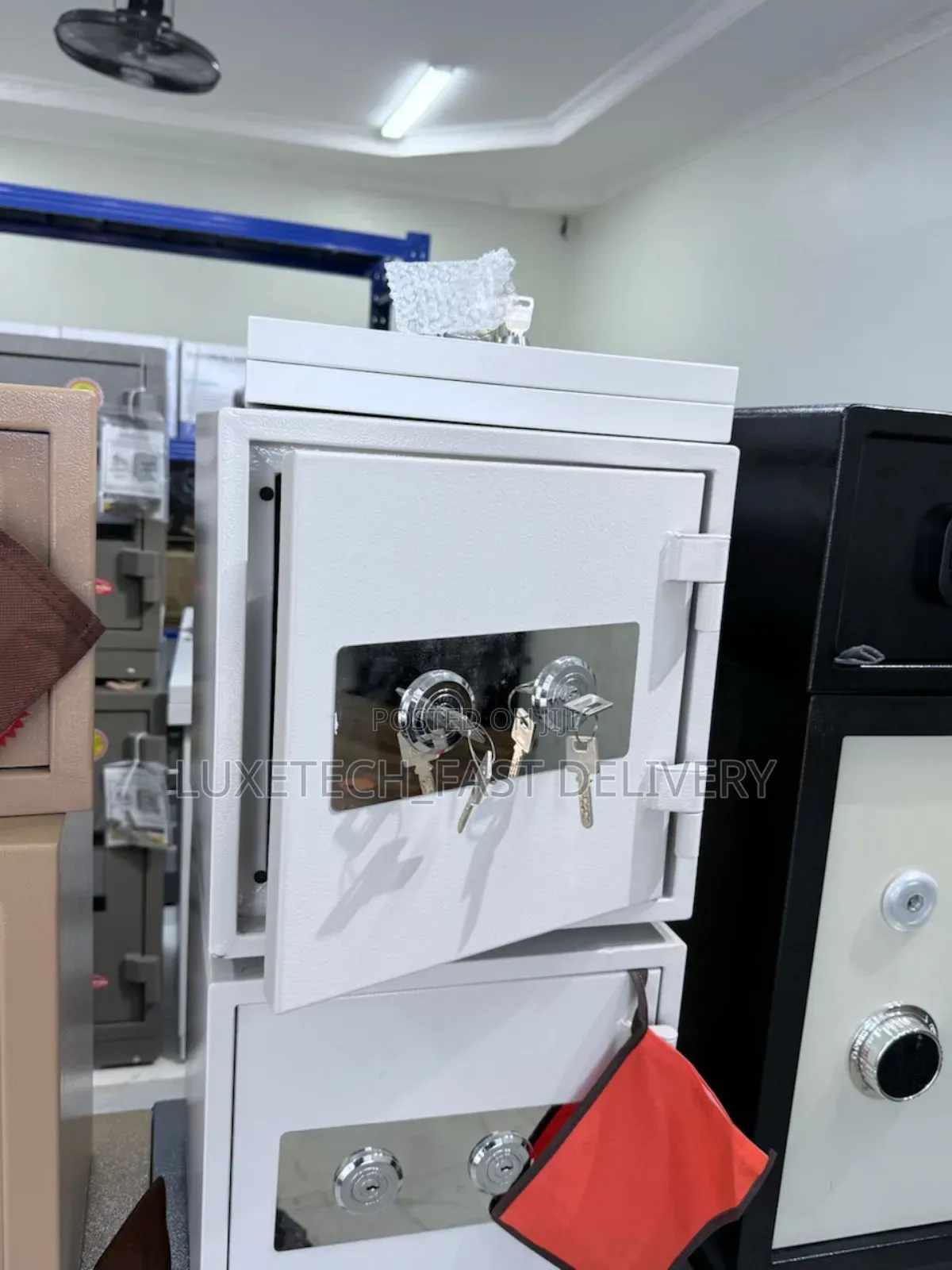 Safe Box With Dual Keys Lock 35cm Upscale