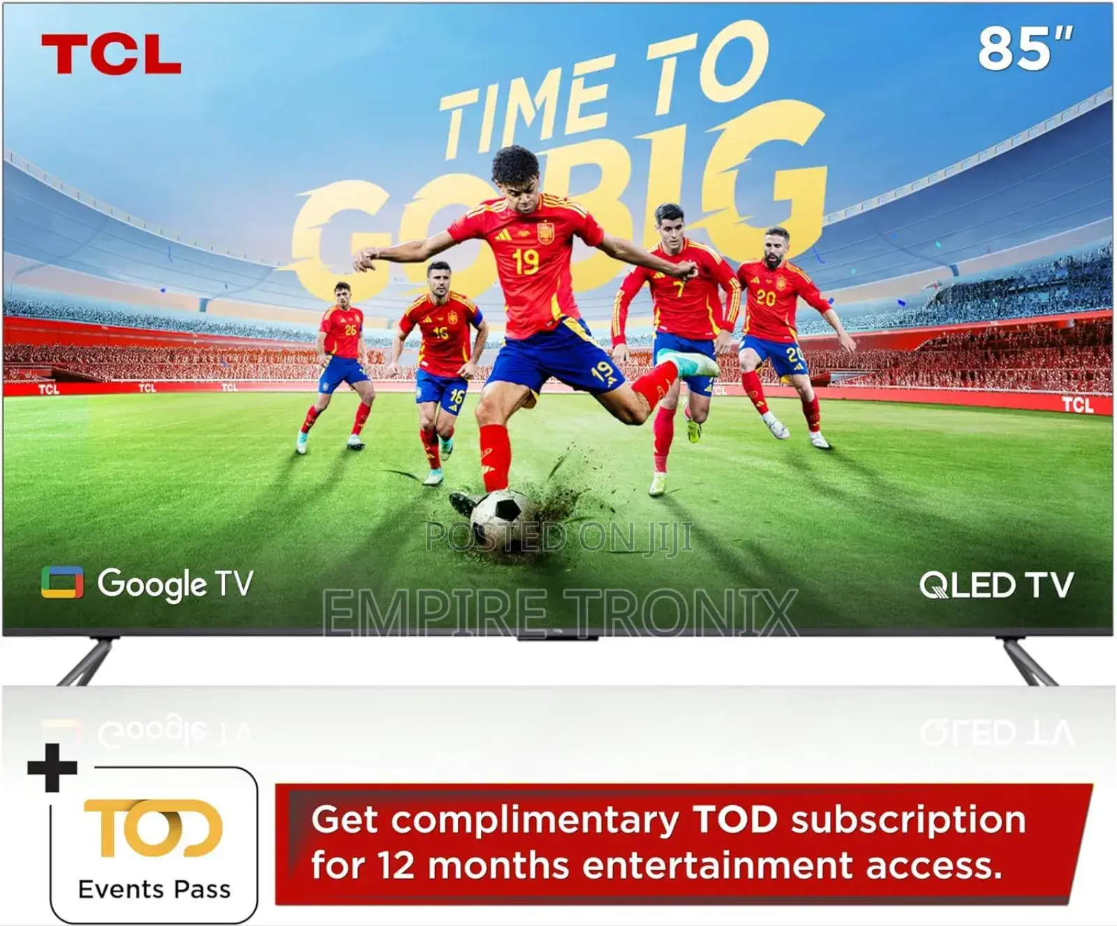 TCL 85 Inch TV Qled Smart TV 85C645