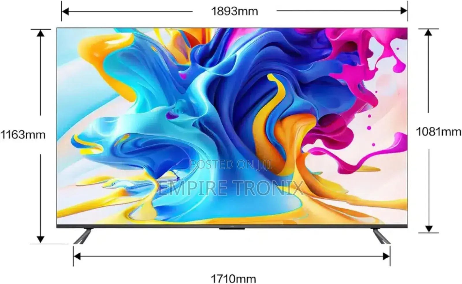 TCL 85 Inch TV Qled Smart TV 85C645