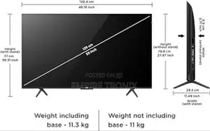 TCL 55 Inch Ultra HD Smart QLED Google TV 55C655 (Black)
