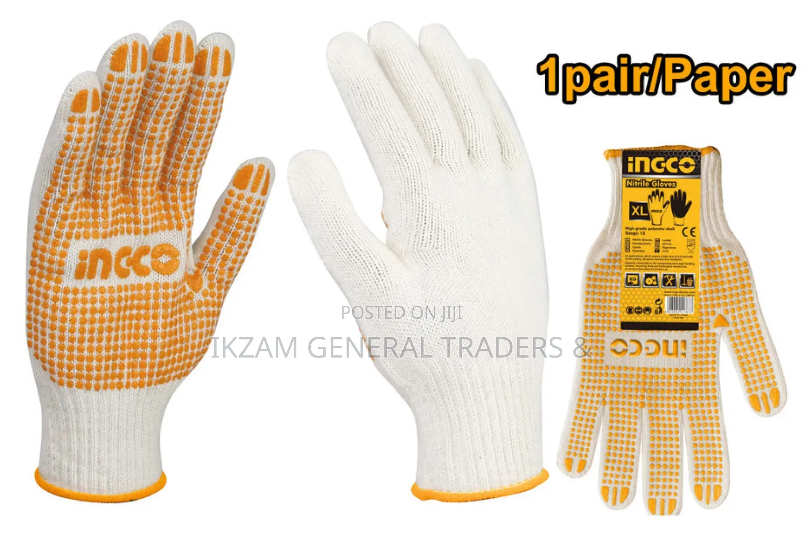 Gloves Dots PVC