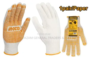 Gloves Dots PVC