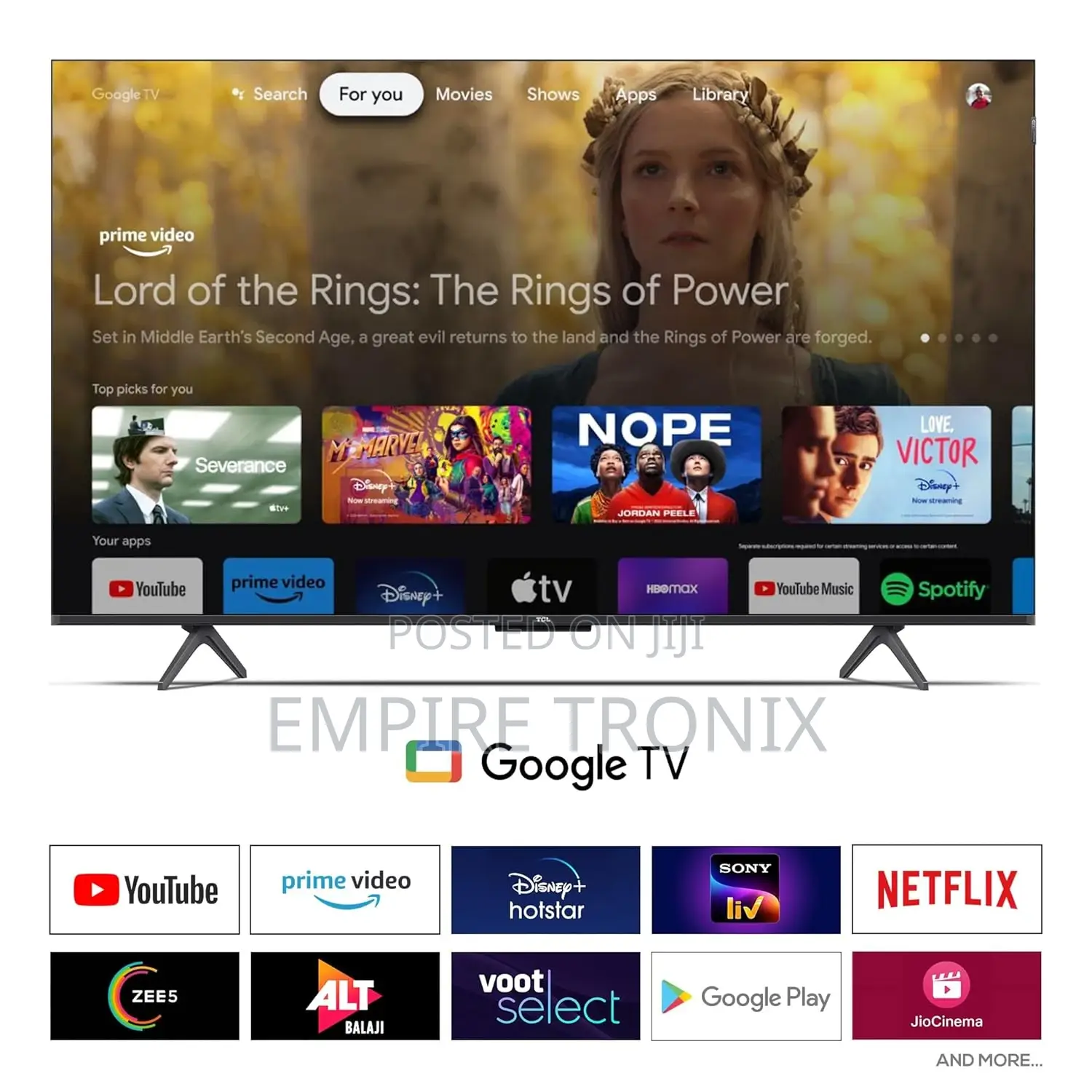 TCL (50 Inches) Ultra HD Smart Qled Google TV 50C655