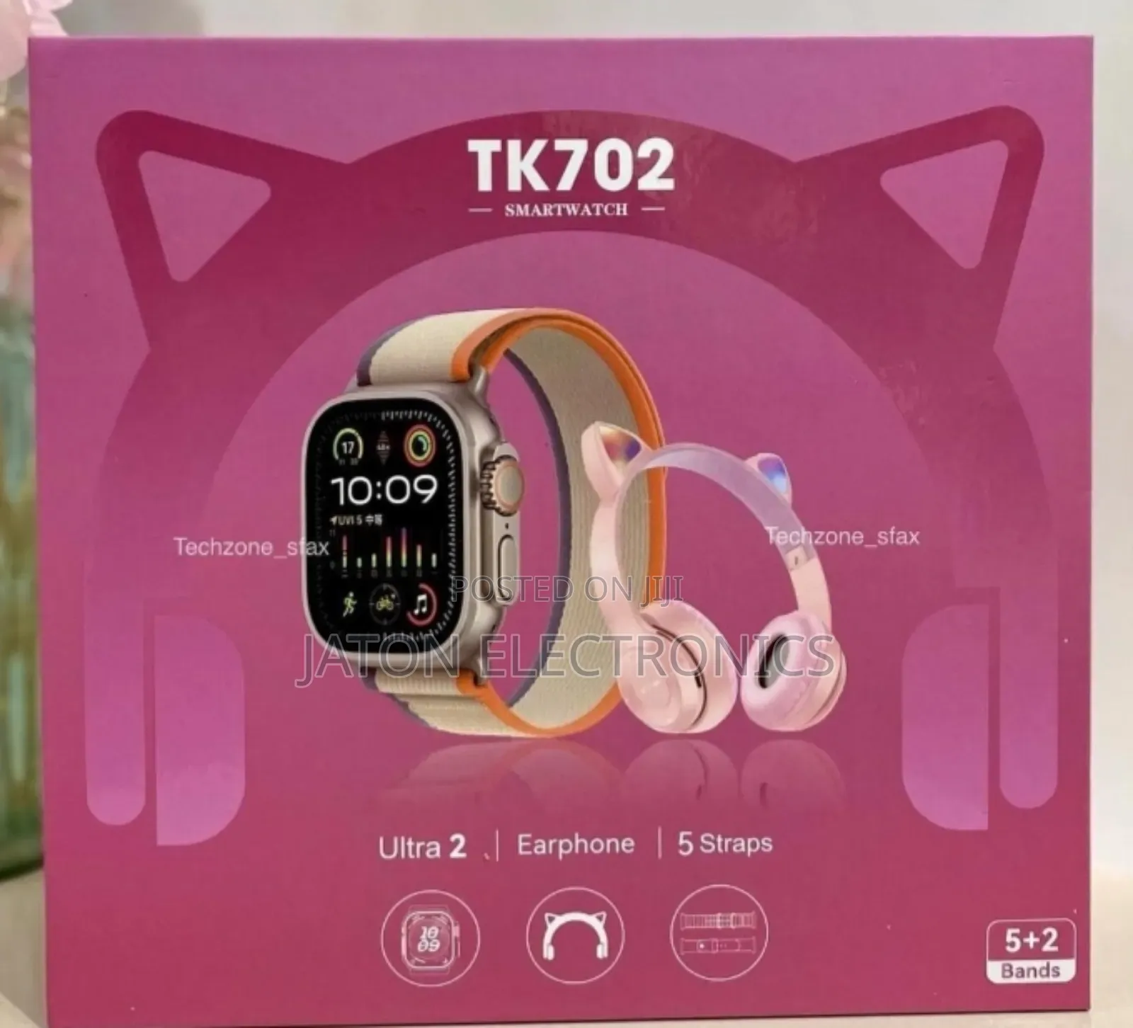 Tk 702 Full Set Smart Watch