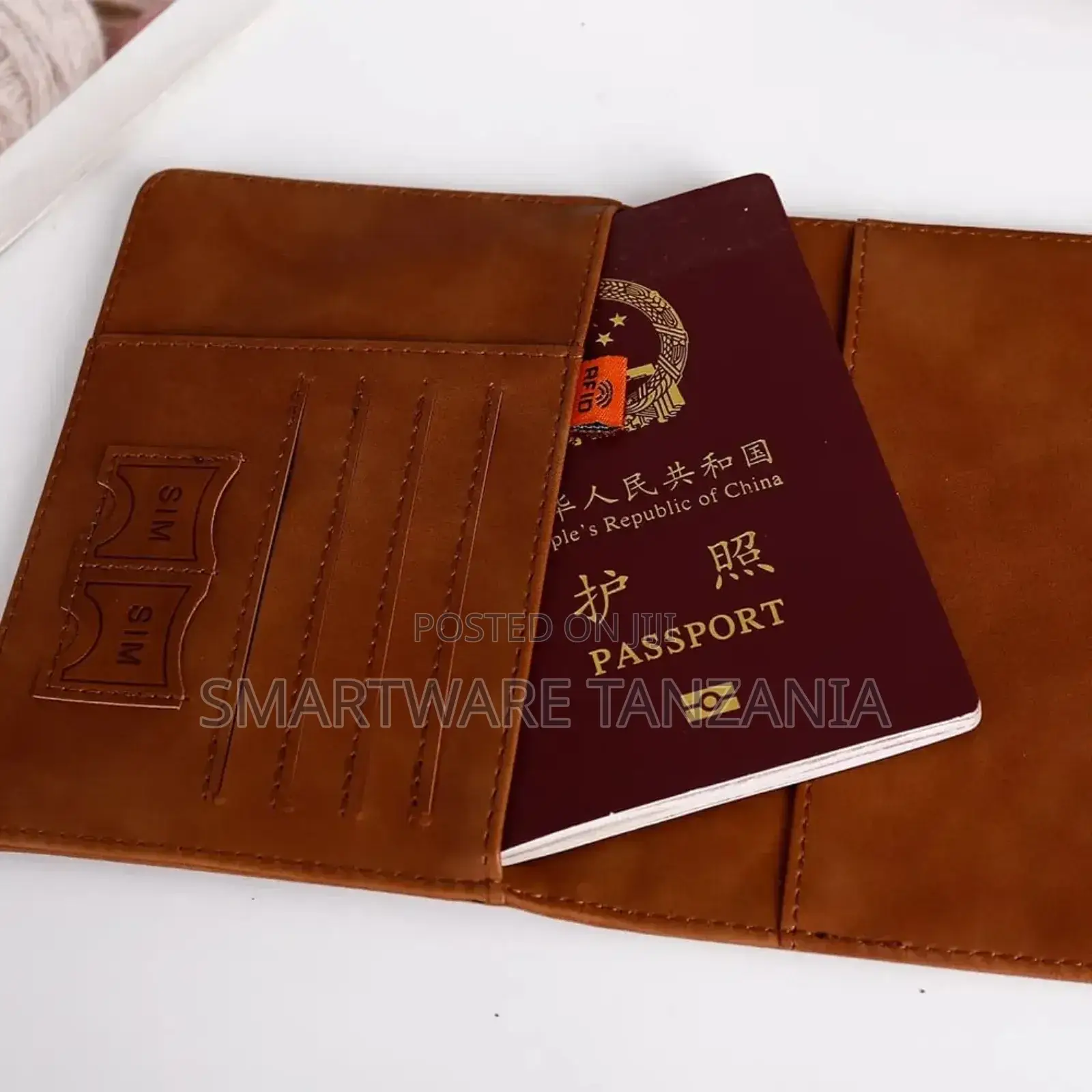 Passport Wallet RFID Blocking Passport Holder Cover