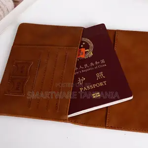 Passport Wallet RFID Blocking Passport Holder Cover
