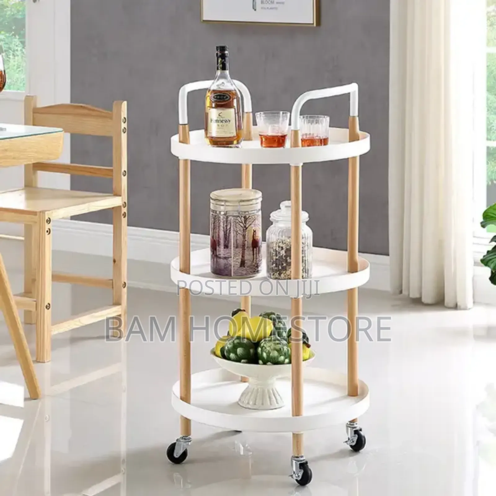 Round Movable Multilayer Racks