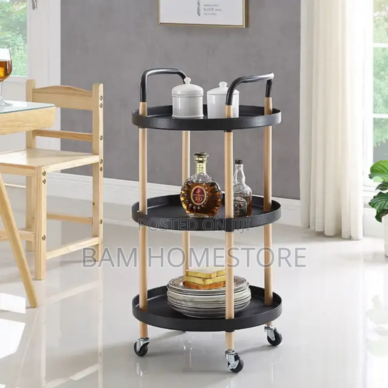 Round Movable Multilayer Racks