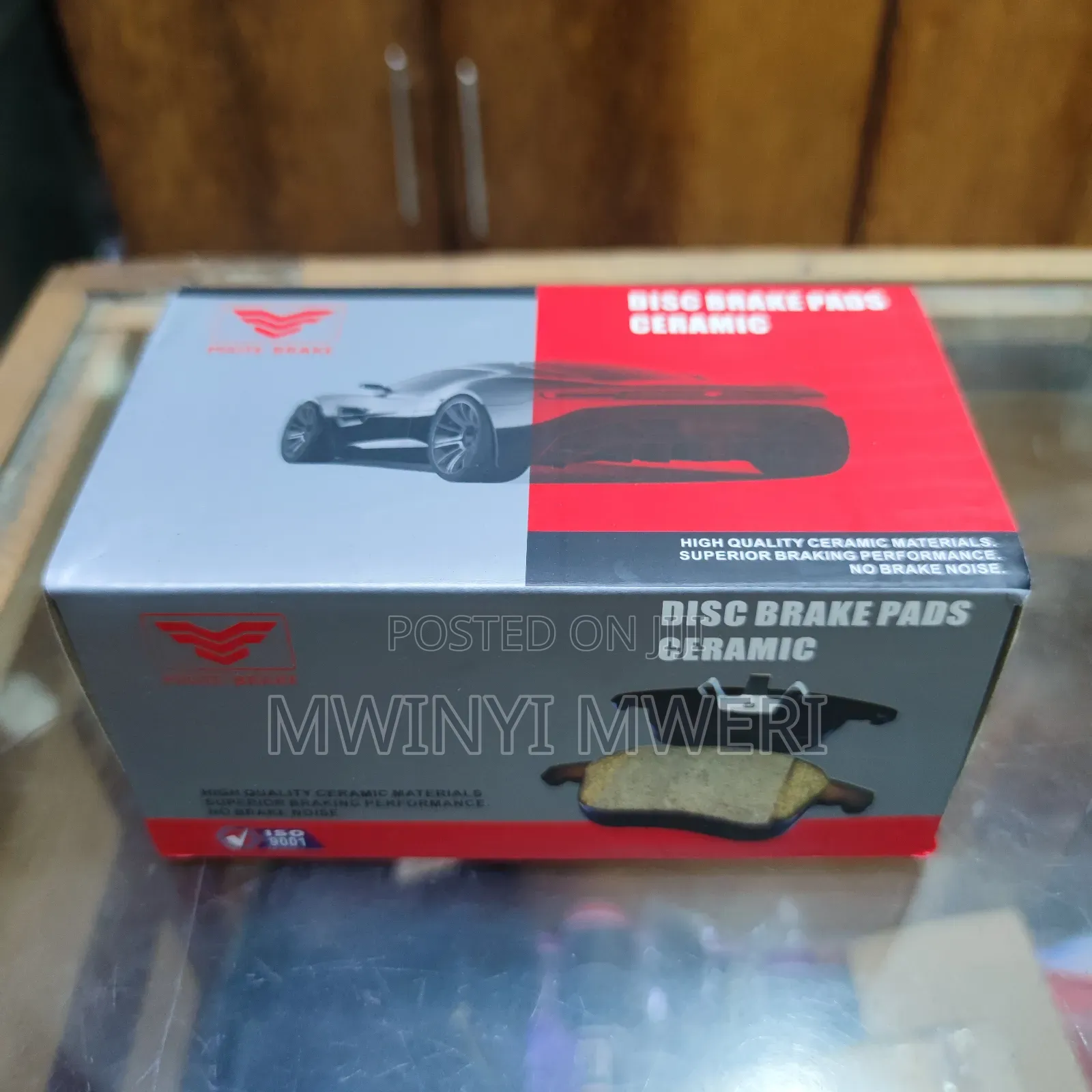 Automotive Brake Pad Set for Rear Seat and PEUGEOT, VW Polo