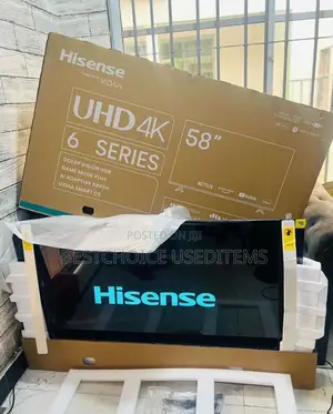 Hisense Smart TV// 58 Inches // VIDAA// UHD TV // Full
