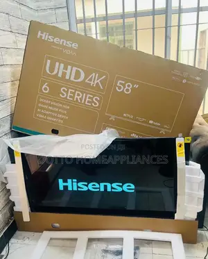 Hisense Smart TV// 58 Inches // VIDAA// UHD TV // Full