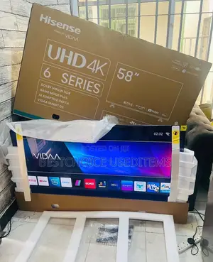 Hisense Smart TV// 58 Inches // VIDAA// UHD TV // Full