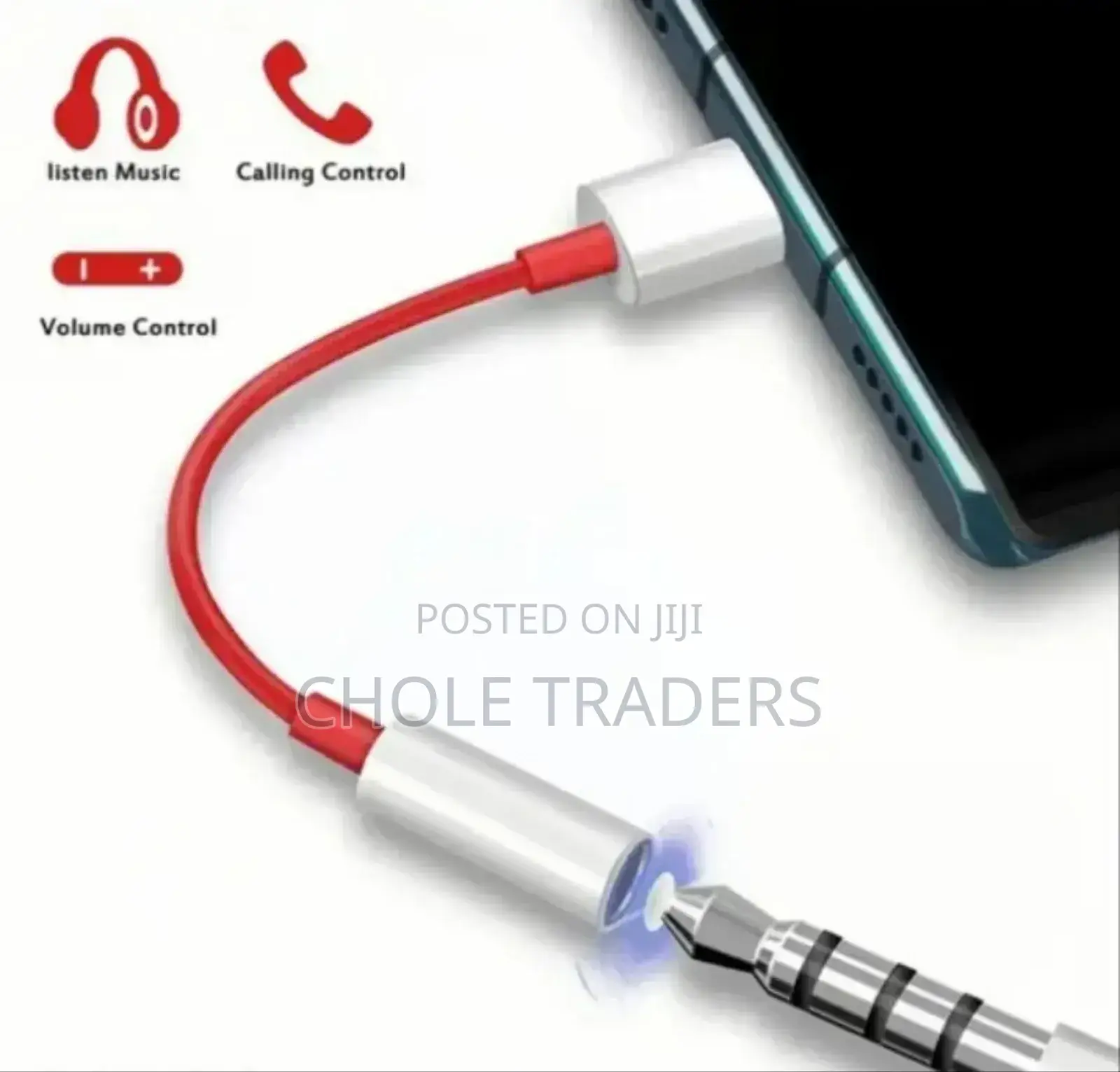 Type C To Aux Adapter Converter