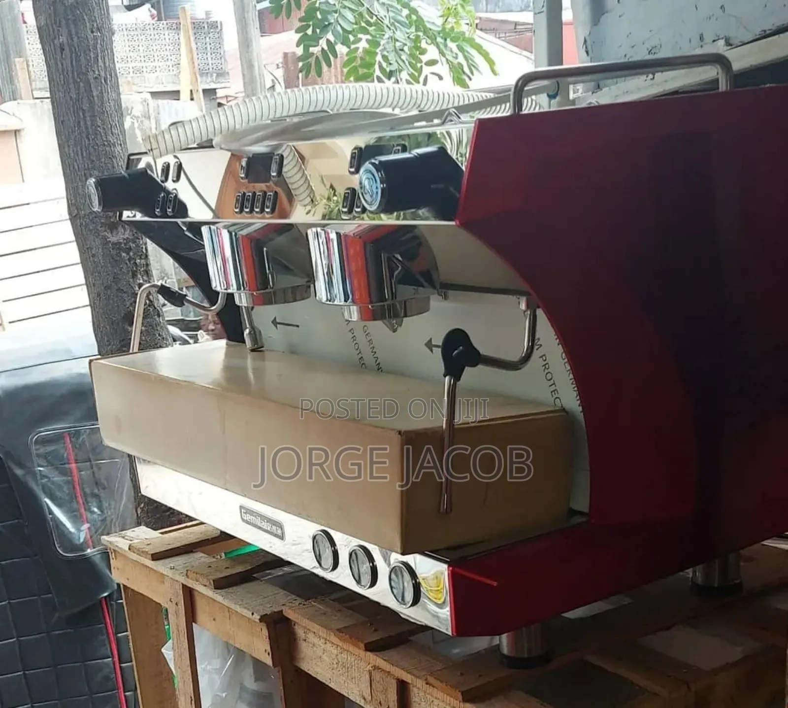 Cappuccino Expresso Machine/ Coffee Maker Double Machine