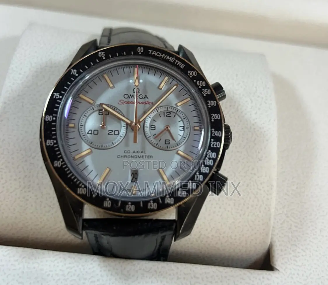 Omega Co Axial Watch With Tachymeter