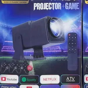 Borrego Ultra HD Projector Powered by Projector + Game