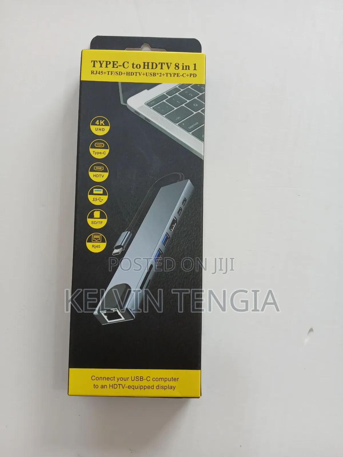 Type C to HDTV 8 in 1 Adapter