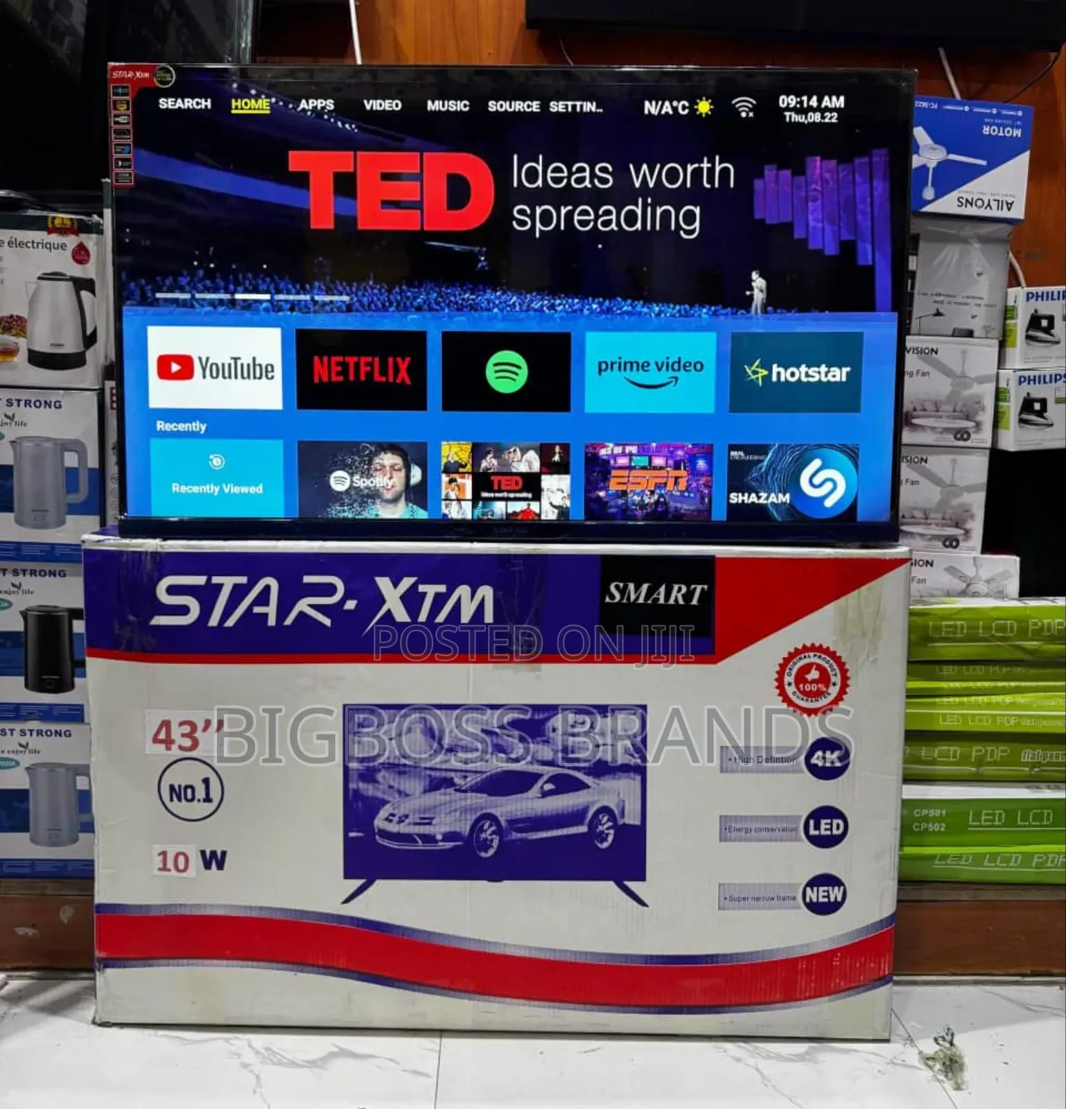 Star X Tm Inch 43 Smart Frameless