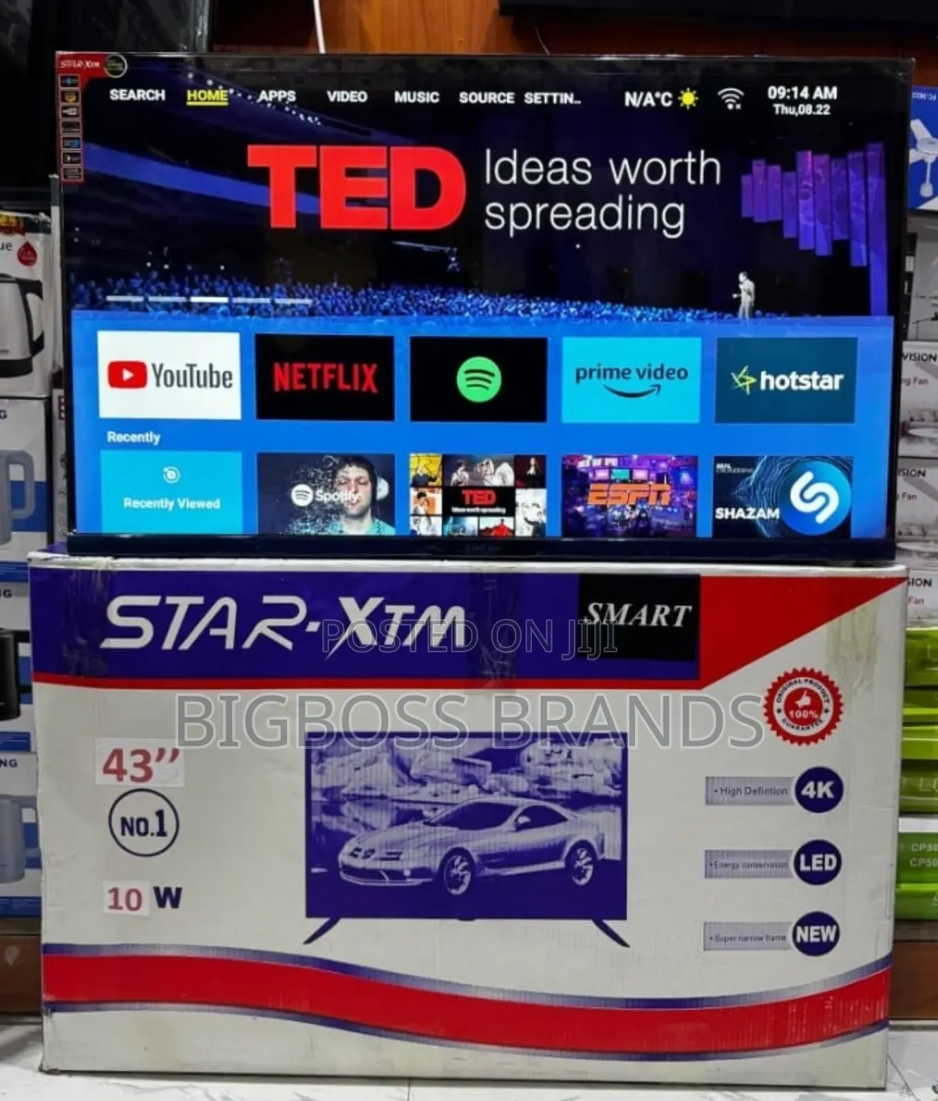 Star X Tm Inch 43 Smart Frameless