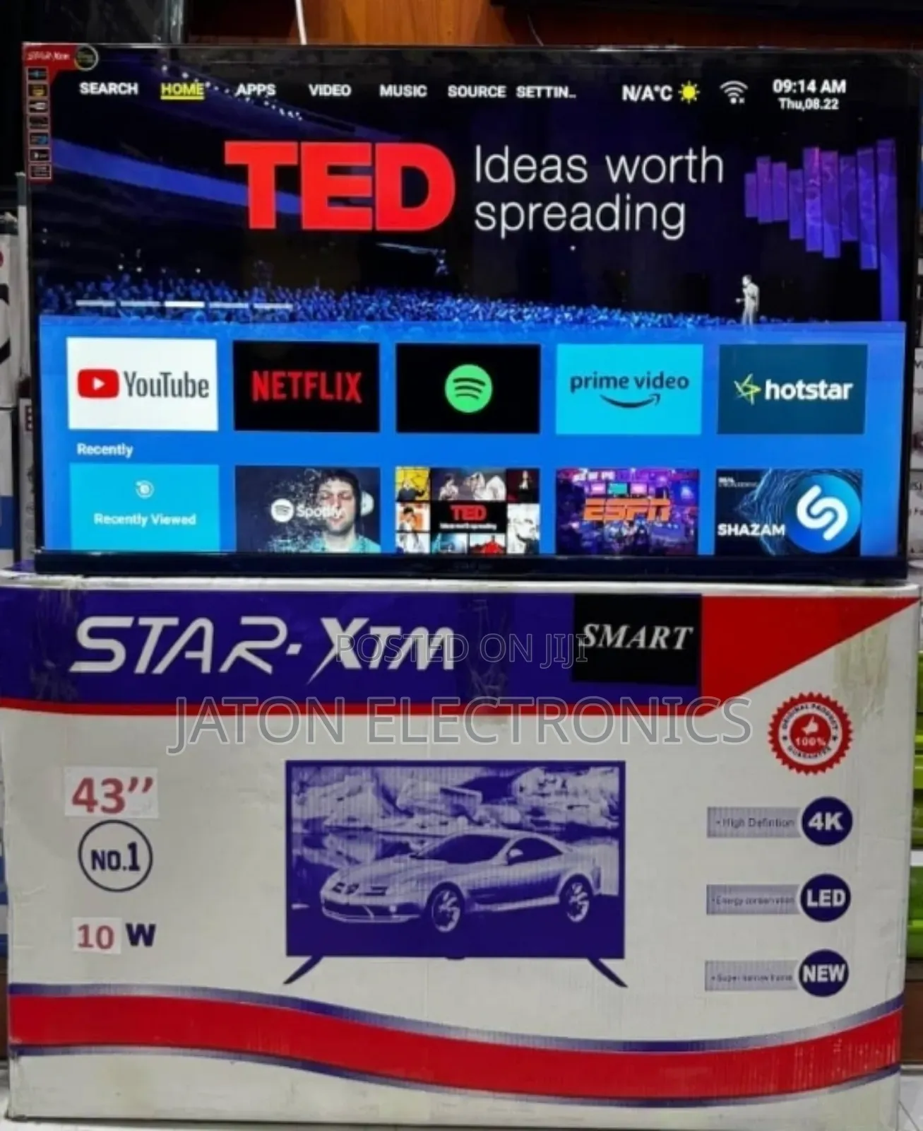 Star-Xtm. 43 Inches Smart Tv