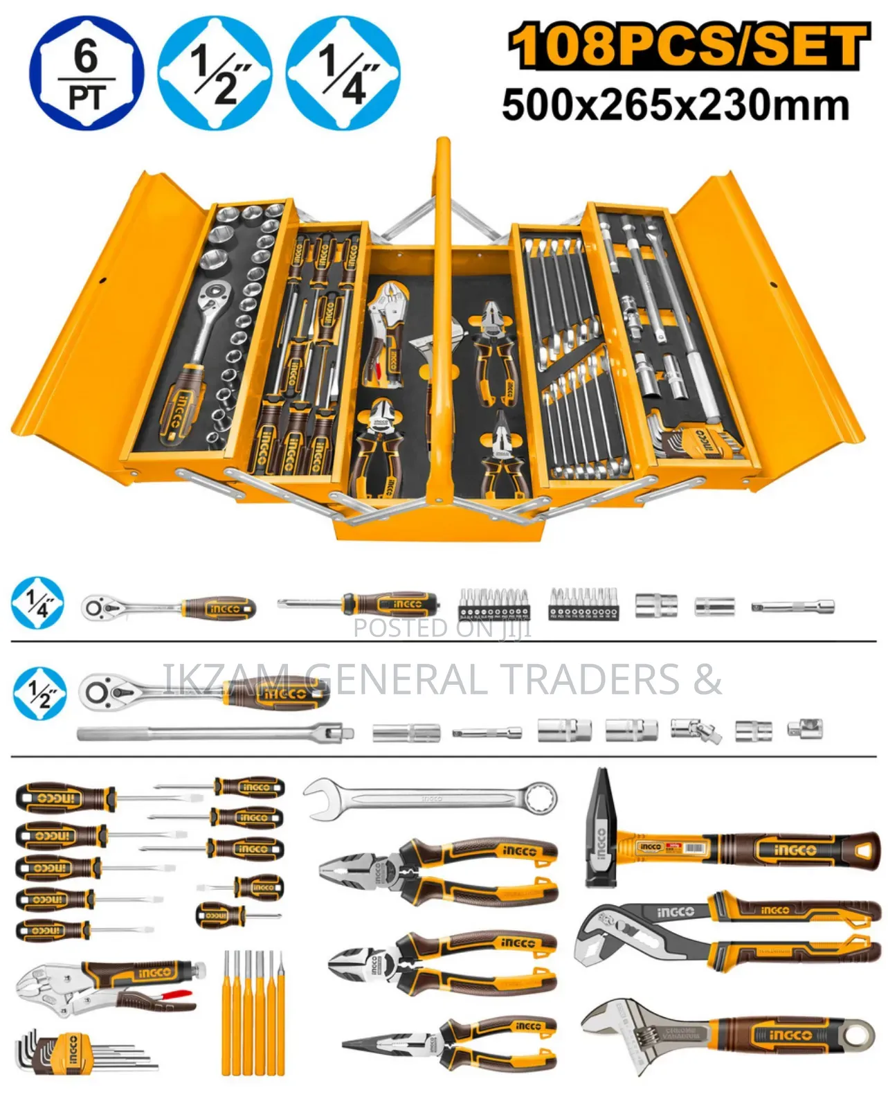 Tool Chest Set 108pcs