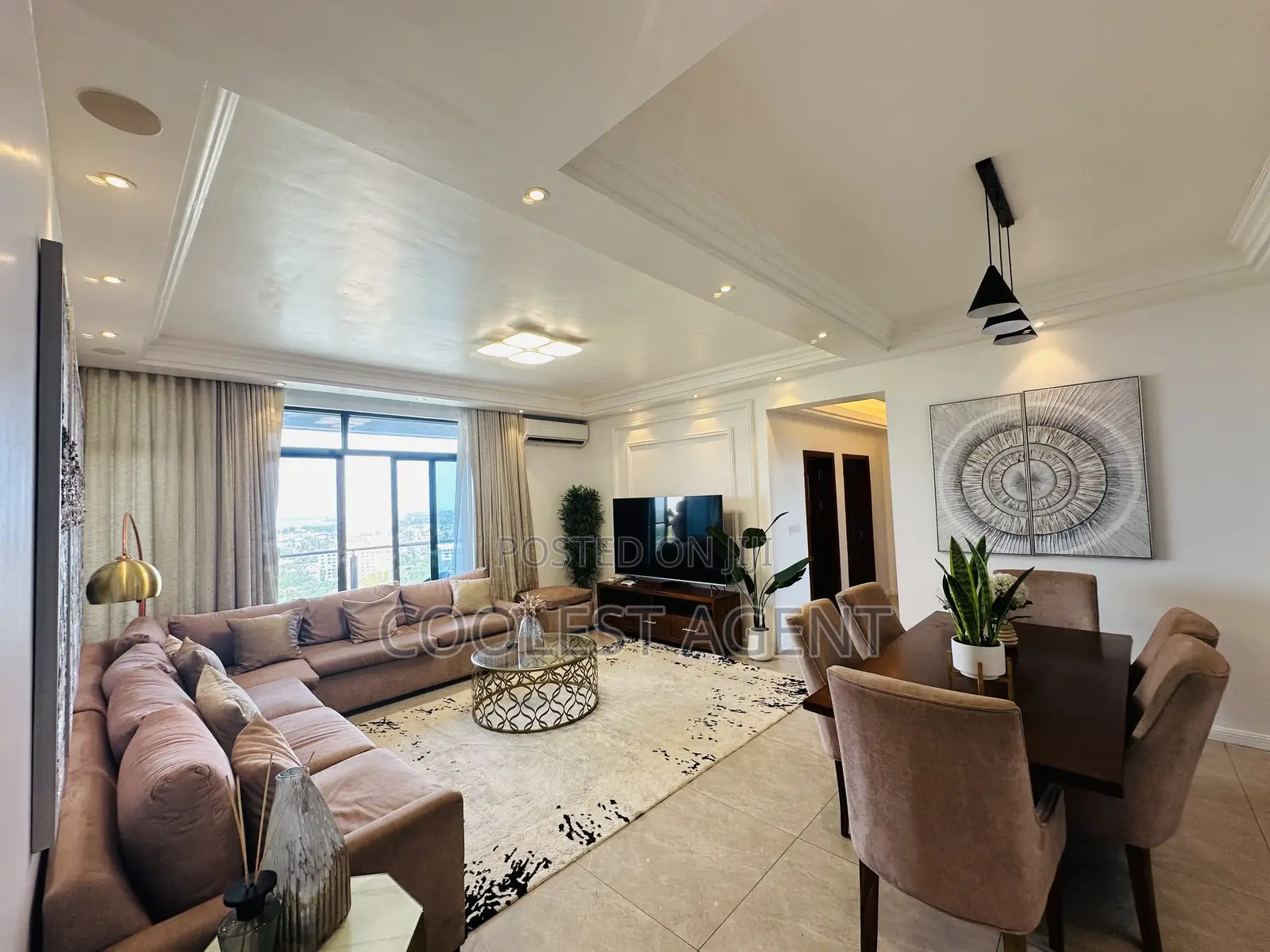 Furnished 4bdrm Apartment in Mikocheni, Kinondoni for rent