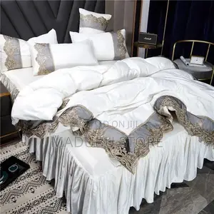 6piece Set King Size 1duvet Cover, 4pillow Case, 1bed Cover