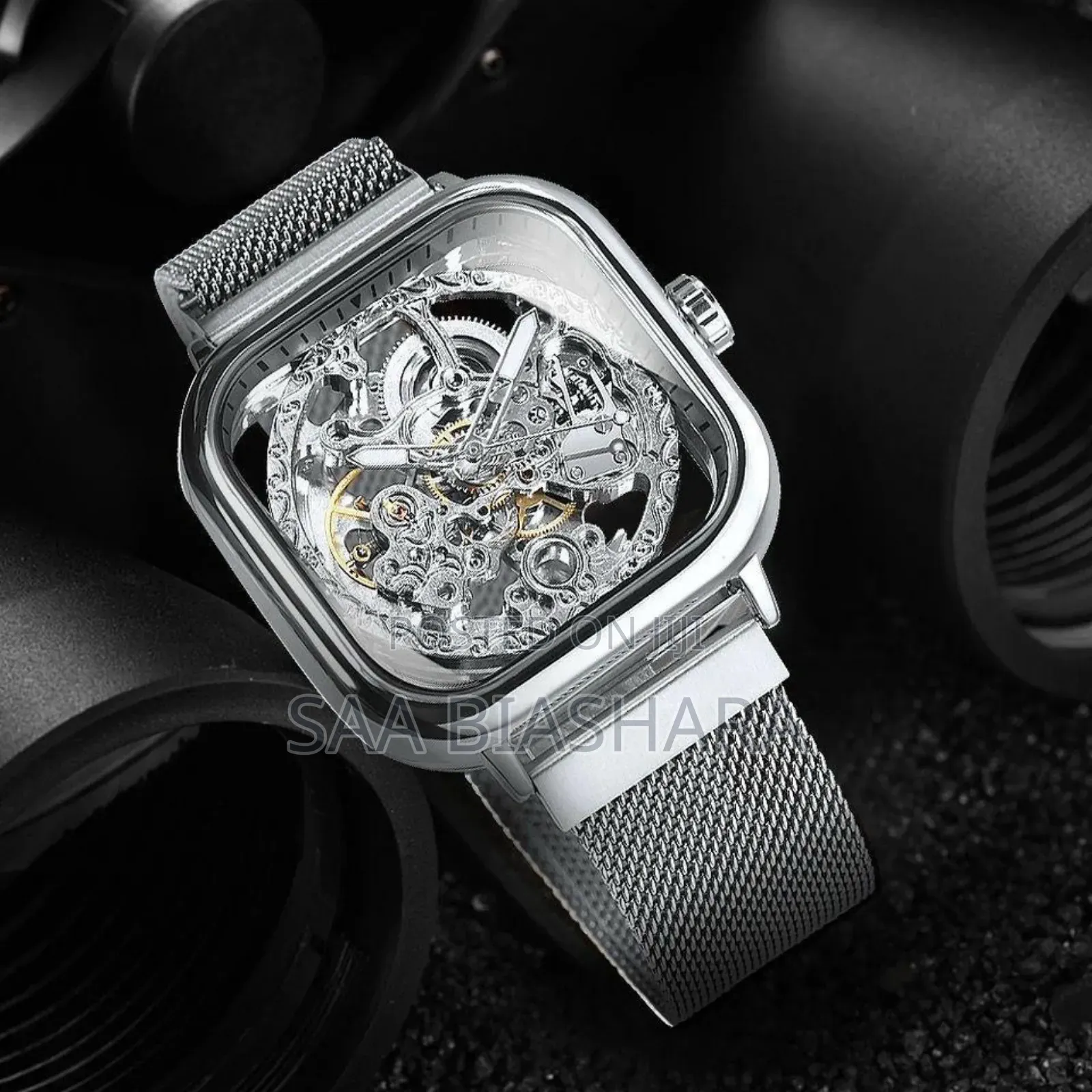 Forsining Automatic Watch Silver