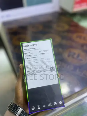 New Infinix Hot 40 Pro 256 GB Black