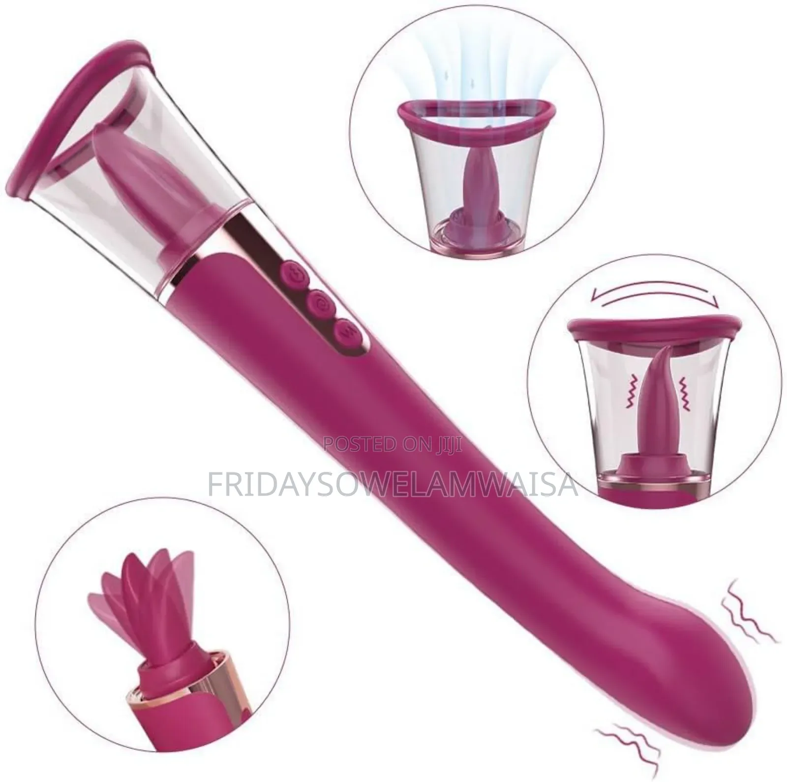 Vibrators 3in1tongue Penis Vibrators