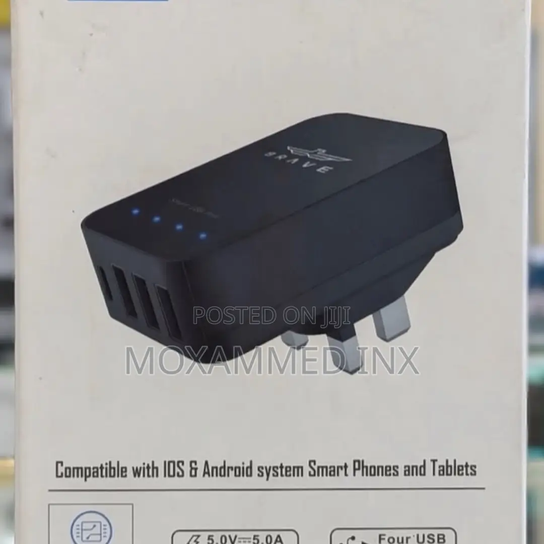 Multi Port Smart Charger 4 Smart USB 8 C-Type 25W