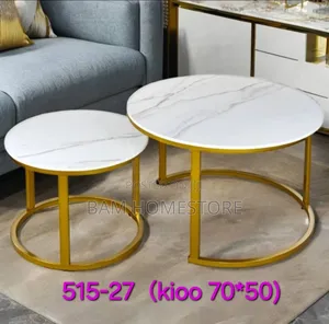 Marble Glass Tables 2 in 1