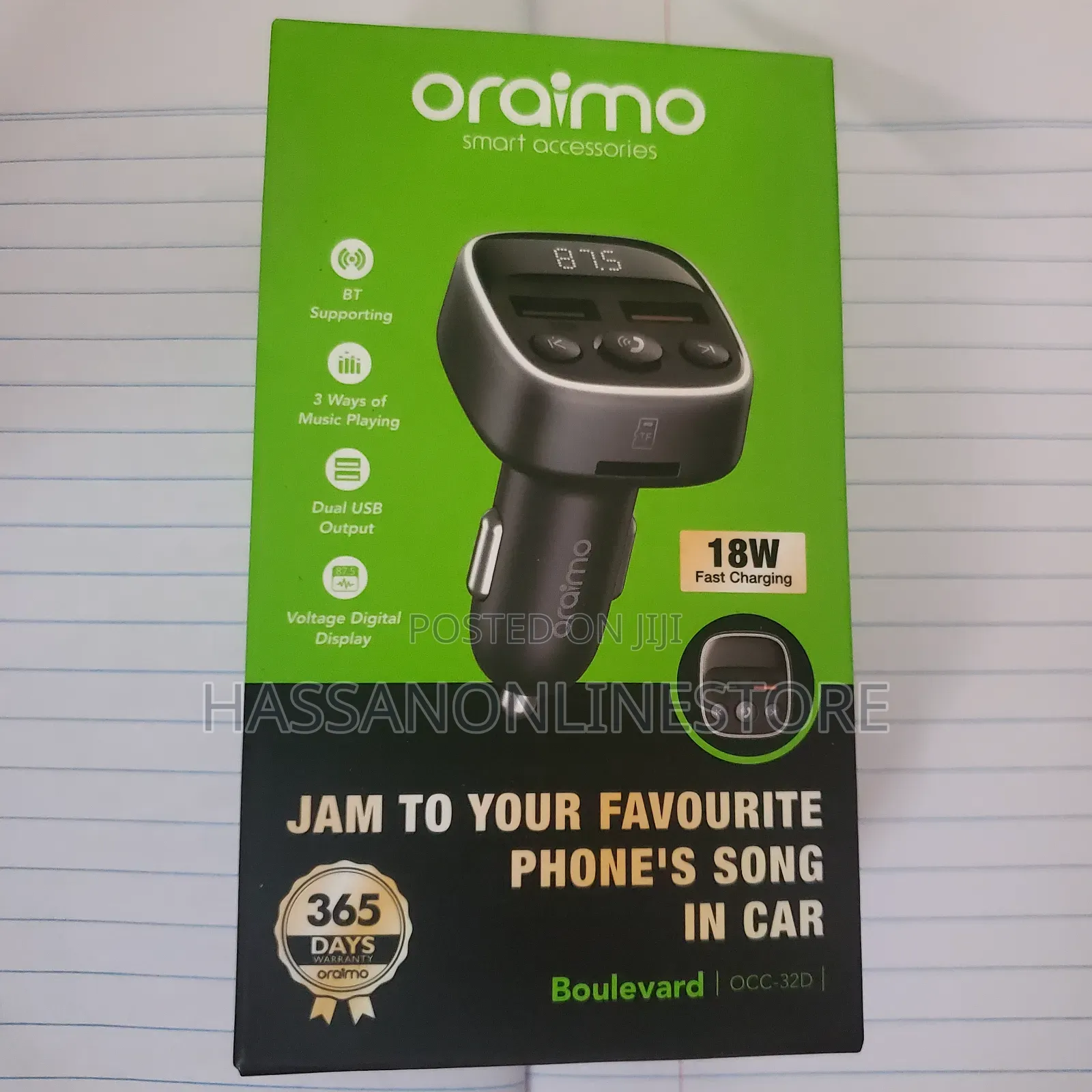 Oraimo Boulevard 18W Car Charger