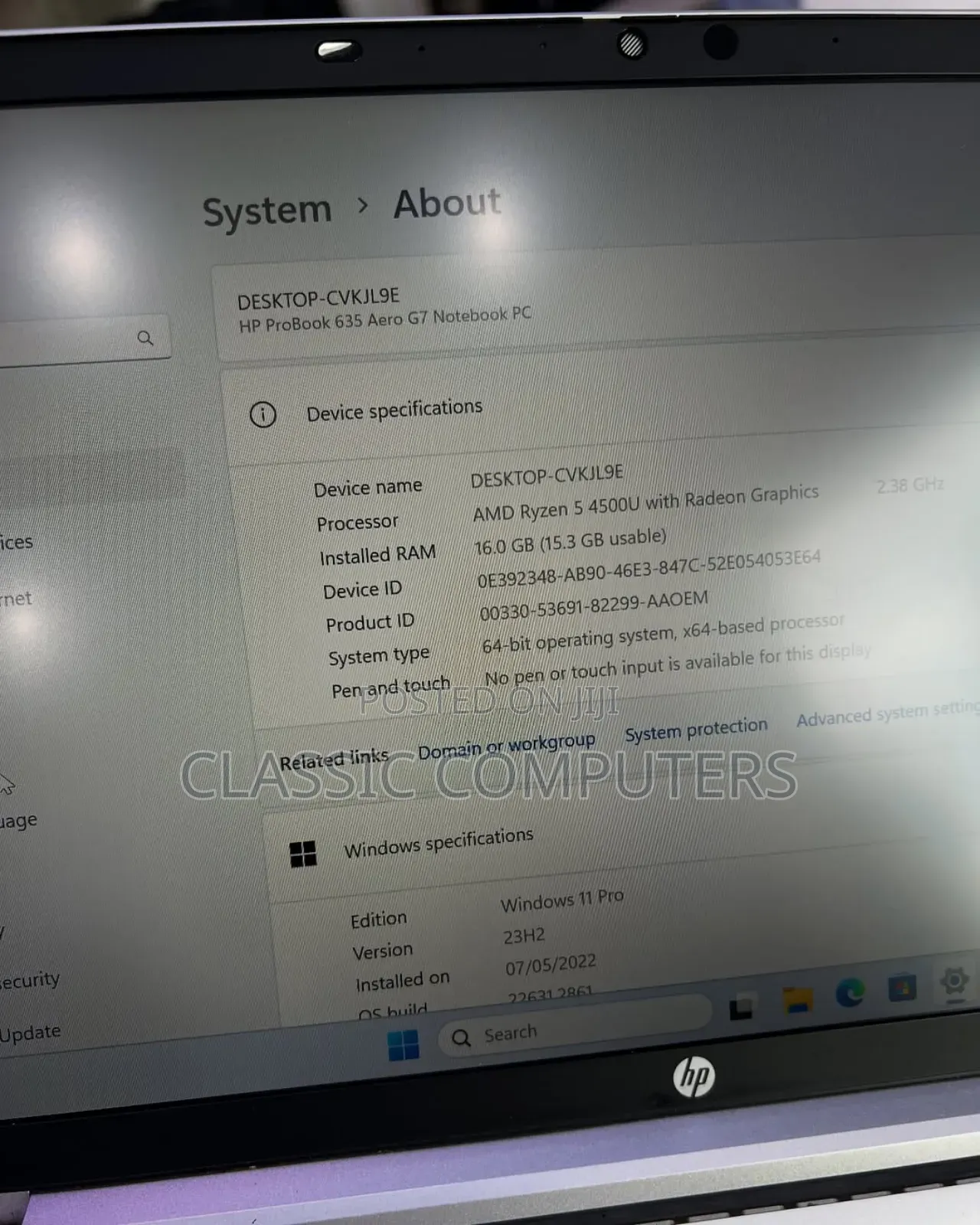 Laptop HP ProBook 6360B 16GB Intel Core I5 SSD 256GB