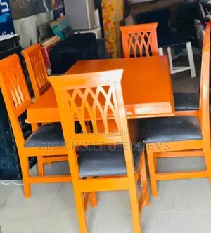 Dining Table Viti Sita Nzuri Sana Vya Sofa Mno