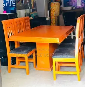 Dining Table Viti Sita Nzuri Sana Vya Sofa Mno