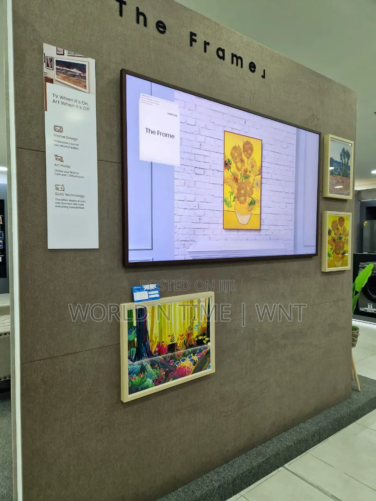 Samsung 65" Qled 65ls03d 2024 Frame Quantum HDR Smart TV